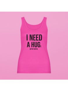 I need a HUGe cup of coffee női atléta