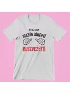 Így néz ki egy igazán jóképű buszvezető férfi póló