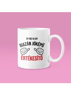 Így néz ki egy igazán jóképű értékesítő bögre