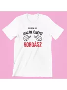 Így néz ki egy igazán jóképű horgász férfi póló