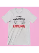 Így néz ki egy igazán jóképű kamionos férfi póló