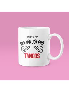 Így néz ki egy igazán jóképű táncos bögre