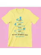 Igen, terhes vagyok fiús női póló