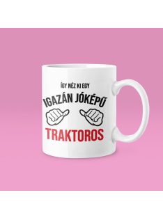 Így néz ki egy igazán jóképű traktoros bögre