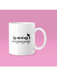 Így néz ki egy menyasszony bögre