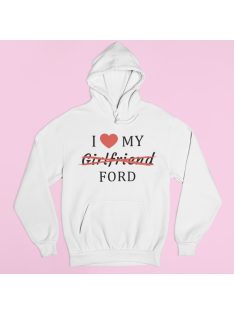 I love my Girlfriend X Ford férfi pulóver