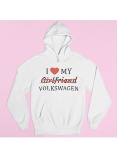 I love my Girlfriend X Volkswagen férfi pulóver