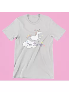 I'm horny női póló