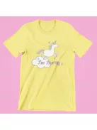 I'm horny női póló