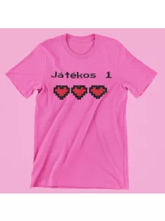  Játékos 1 női póló