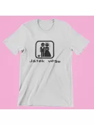  Játék vége legénybúcsú férfi póló