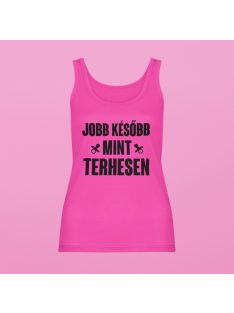 Jobb később, mint terhesen női atléta