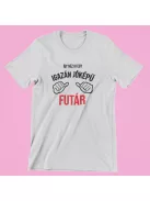 Így néz ki egy igazán jóképű futár férfi póló