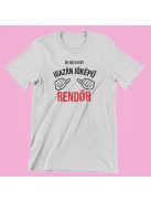 Így néz ki egy igazán jóképű rendőr férfi póló