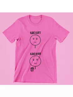 Kávé előtt kávé után (v2) női póló