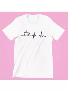 Kávé pulzus női póló