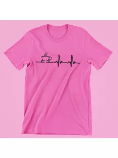 Kávé pulzus női póló