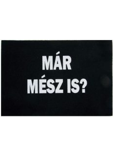 Vicces lábtörlő -  Már mész is?