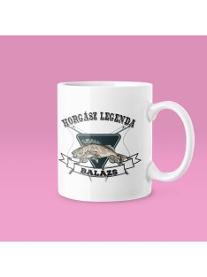 Horgász legenda (választható névvel) bögre