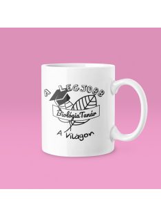 A legjobb biológia tanár a világon bögre