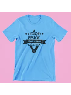   A legjobb festők (választható hónappal) születtek férfi póló