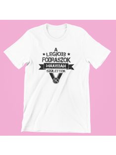   A legjobb fodrászok (választható hónappal) születtek férfi póló