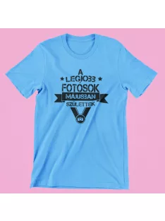   A legjobb fotósok (választható hónappal) születtek férfi póló