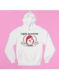 Legjobb keresztanya a világon pulóver