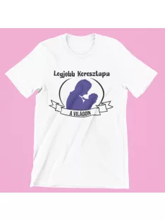 Legjobb Keresztapa a világon férfi póló