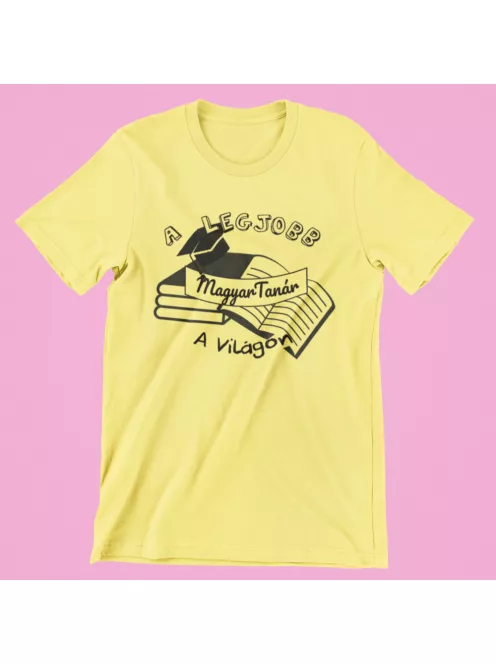 A legjobb magyar tanár a világon női póló