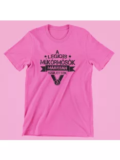    A legjobb műkörmösök (választható hónappal) születtek női póló