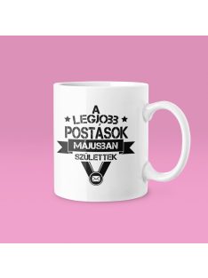   A legjobb postások (választható hónappal) születtek bögre