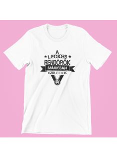   A legjobb rendőrök (választható hónappal) születtek női póló