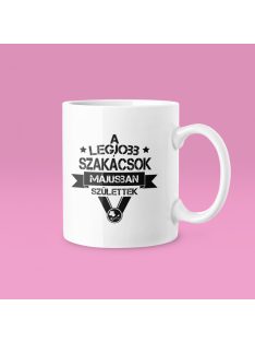   A legjobb szakácsok (választható hónappal) születtek bögre