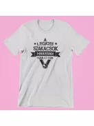 A legjobb szakácsok (választható hónappal) születtek női póló