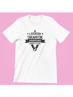   A legjobb takarítók (választható hónappal) születtek férfi póló