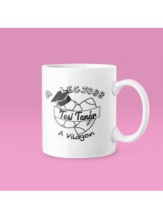 A legjobb tesi tanár a világon bögre