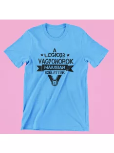   A legjobb vagyonőrök (választható hónappal) születtek férfi póló