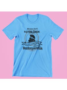   Minden férfi egyenlőnek születik, de csak a legjobbak lesznek mozdonyvezetők férfi póló