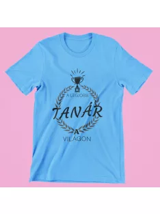 A legjobb tanár a világon férfi póló