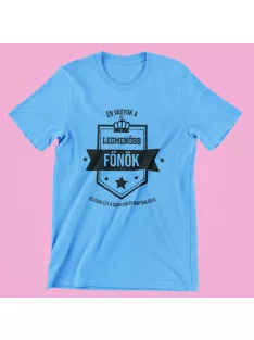  Én vagyok a legmenőbb főnök férfi póló