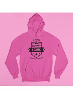 Én vagyok a legmenőbb főnök pulóver