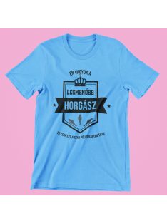 Én vagyok a legmenőbb horgász férfi póló