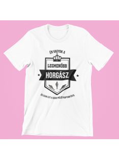 Én vagyok a legmenőbb horgász női póló