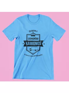 Én vagyok a legmenőbb kamionos férfi póló