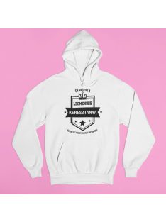 Én vagyok a legmenőbb keresztanya pulóver