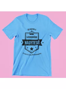 Én vagyok a legmenőbb nagytesó férfi póló