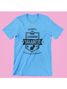 Én vagyok a legmenőbb takarító férfi póló