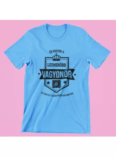 Én vagyok a legmenőbb vagyonőr férfi póló