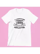 A legnagyobb legendák (válaszható dátummal és hónappal) születtek férfi póló